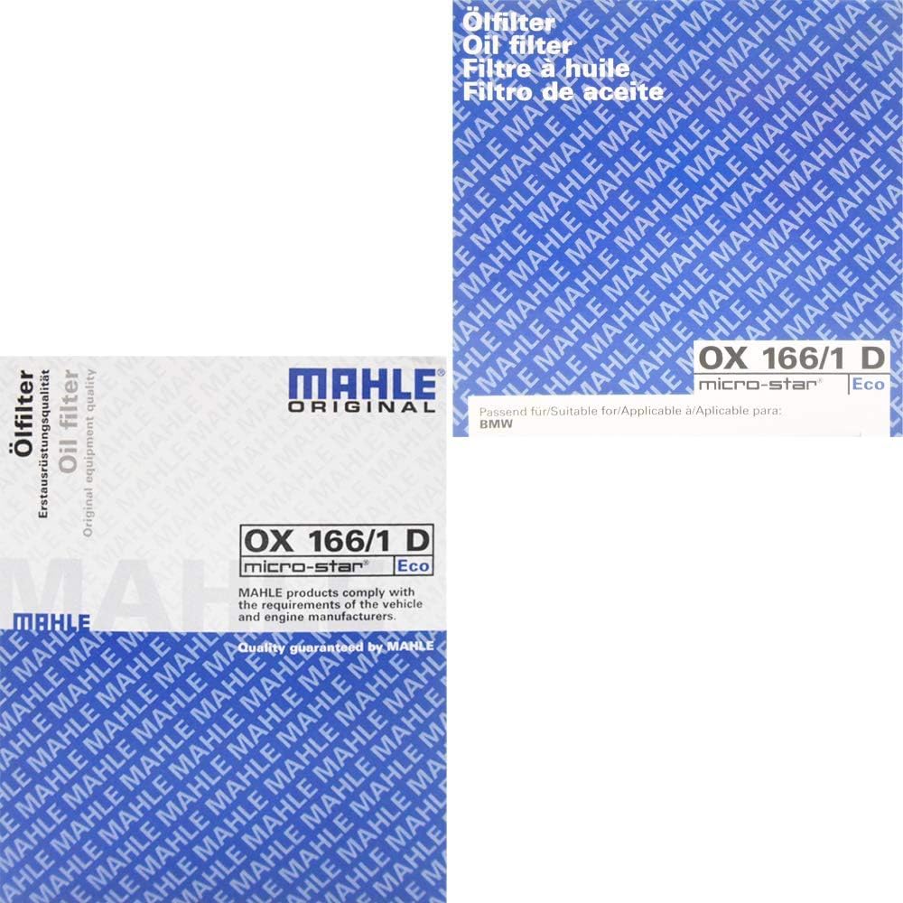 MAHLE Filter Element For BMW 1 Series 3 Series X1 (E46 E82