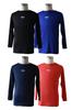 ActiveM Long Sleeve Comfort Undershirt for Round Mesh Comfortable Against the Skin Baseball, Neck, Moisture-Wicking, Quick-Drying, Stretch, Sides,