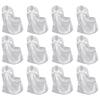 Day and Night - Day and Night Chair Cover for Wedding Banquet 12 Units White