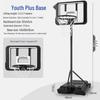 Binfu Portable Adjustable Basketball Hoop