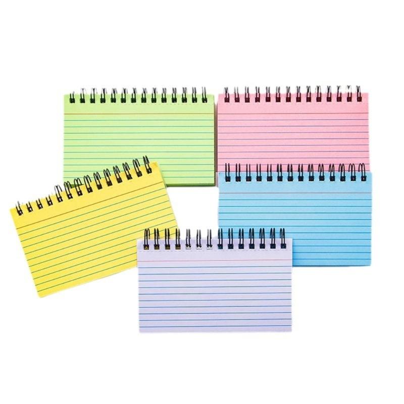 Twin-Wire Binding Notepads 50 Sheets Lined Pocket Notepads Wirebound Writing Pad Small Notebook for Writing 4.9x2.9Inch