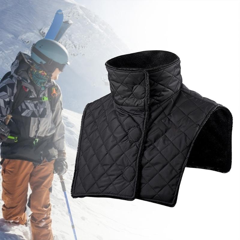 Elder Gift Water Repellent Scarf Skiing Vest Wrap for Neck and Shoulder Back Winter Neck Warmer Outdoor Hikers Elder