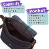 [creare Kiki] Men's Lightweight Crossbody Shoulder Bag, Made In Japan with Okayama Denim, Mini Flap Shoulder Bag, Perfect Father's Day or Birthday