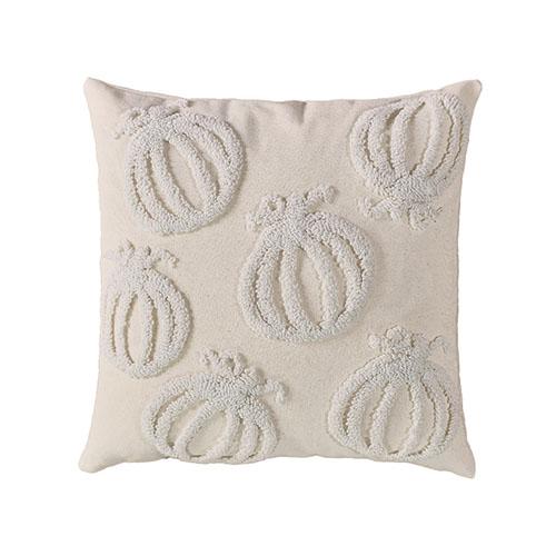 

1PC LOZUJOJU Ins Cartoon Pumpkin Pattern Halloween Cushion Cover Plush Flow Embroidery Pillowcase for Sofa Living Room Bedroom Home Decor W45cm x L45cm
