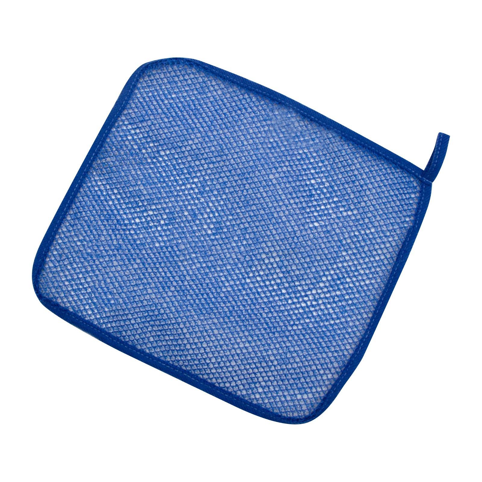 

Чистая губка, отшелушивающая сетка, длинная чистая губка для ванны, отшелушивающая и разглаживающая кожу для душа One Size синий