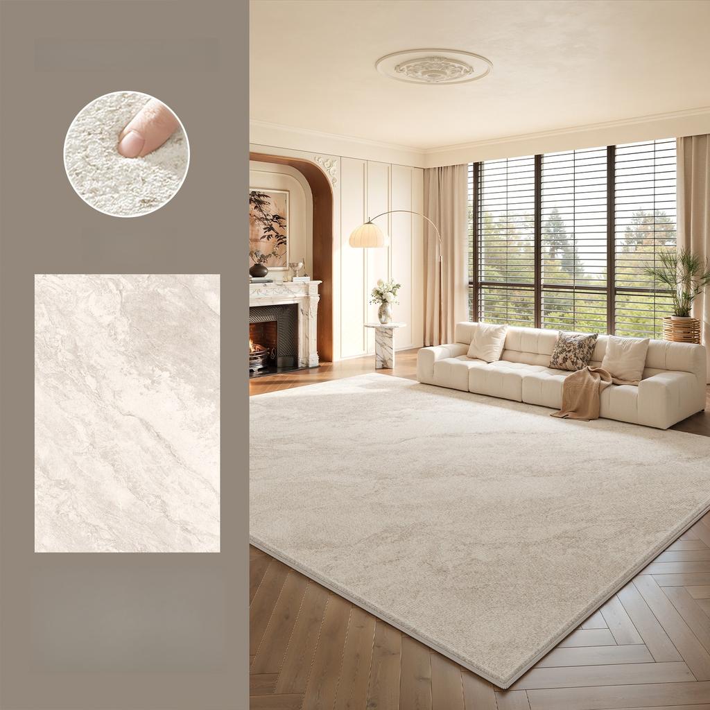 Large Area Living Room Decoration Thick Plush Carpet Modern Style Rugs for Bedroom Fluffy Soft Study Floor Mat Home Washable Rug
