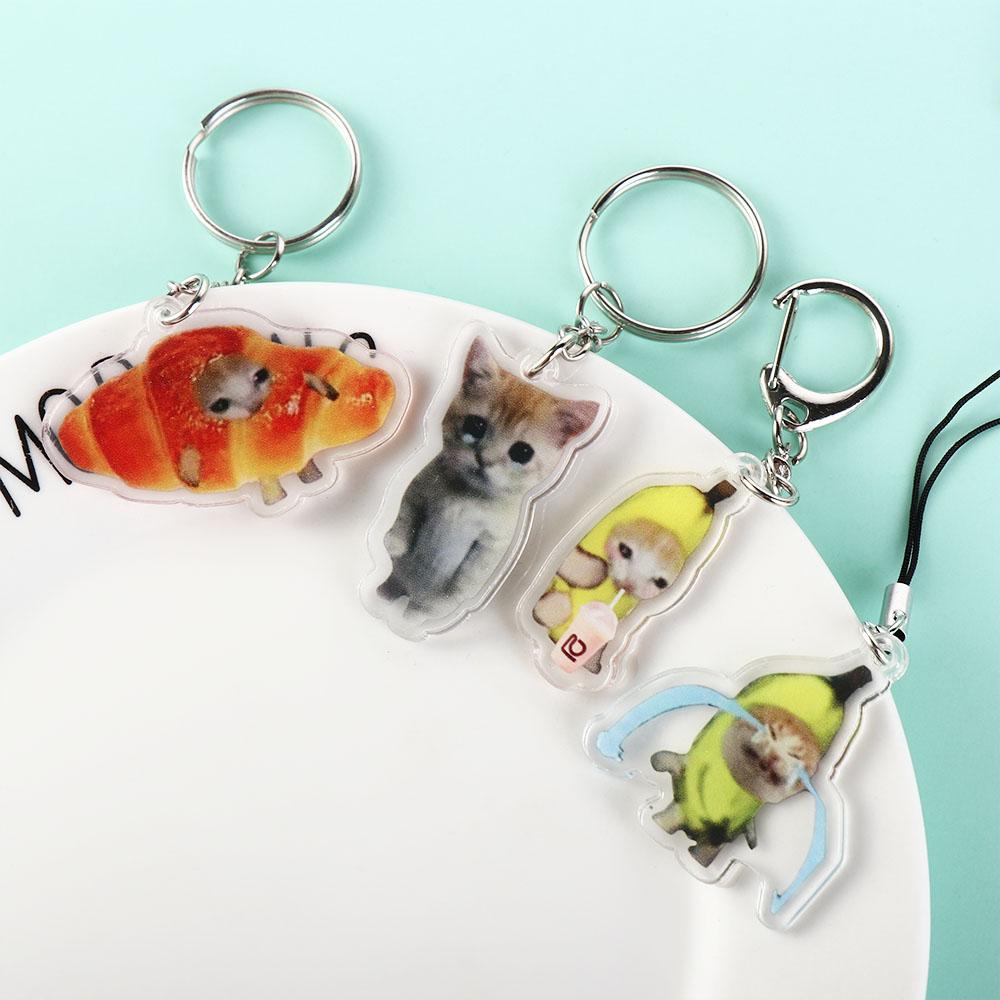 Pendant Banana Cat Mobile Phone Chain Banana Cat Banana Cat Pendant Male/Female