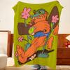 Artist D-Darren S-Shaddick Throw Flannel Throw Blanket, Lightweight Cozy, Durable Washable Cute Cool