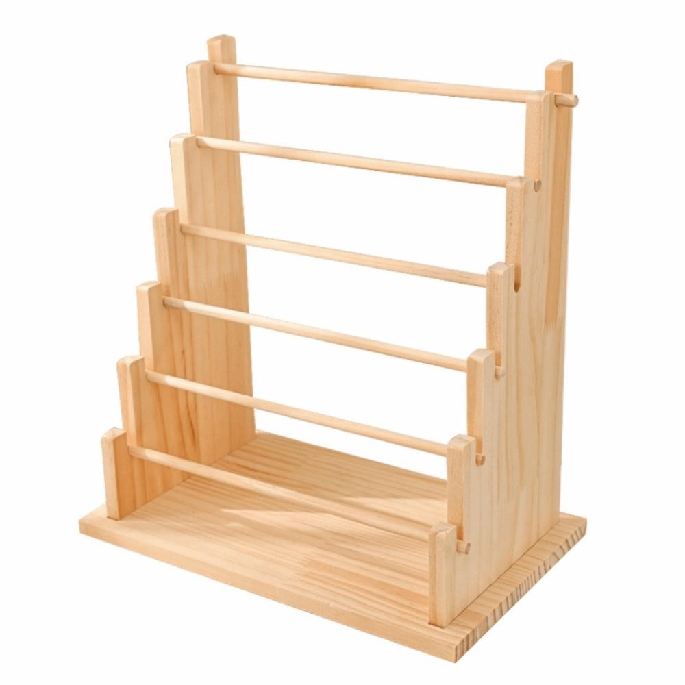 Space Saving Wooden Jewelry Display Stand Multi-functional Jewelry Display Rack Bangle