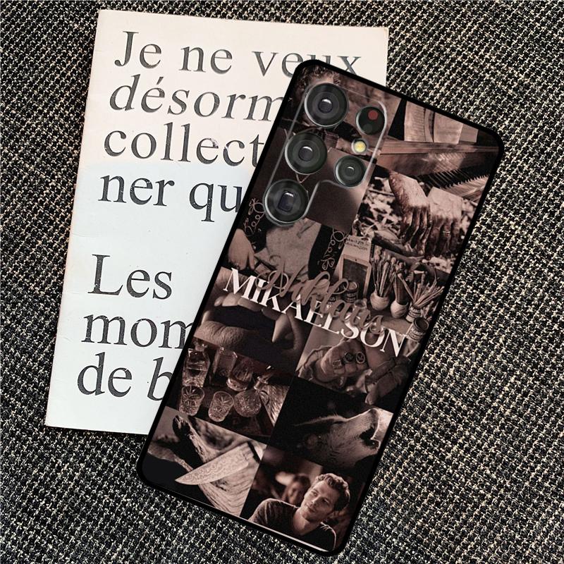 Klaus Mikaelson Vampire Diaries Case For Samsung Galaxy S24 S23 S22 Ultra S8 S9 S10 Plus Note 10 20 Ultra S20 S21 FE Cover