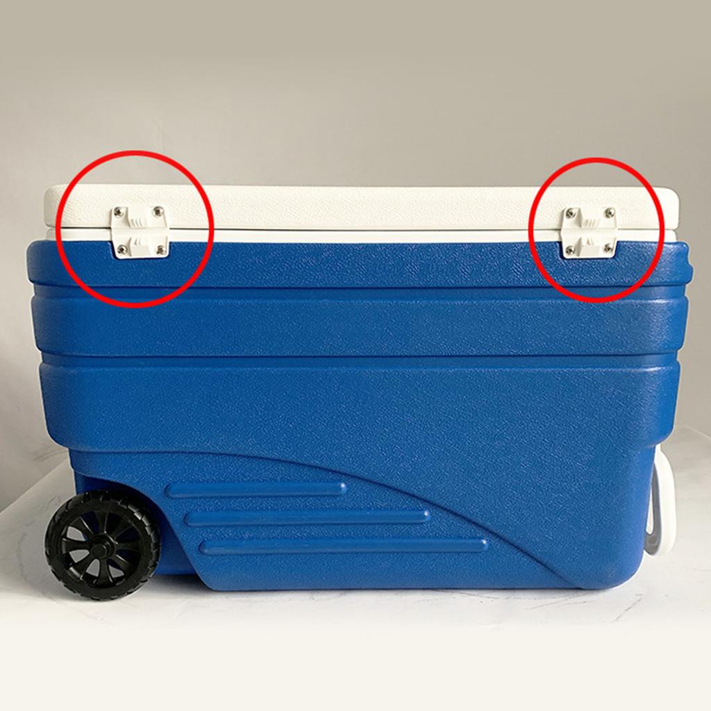 Upgraded Plastic Cooler Hinges Rust Proof Design Includes Mounting Hardware Replacement Hinges for Long Lasting Use