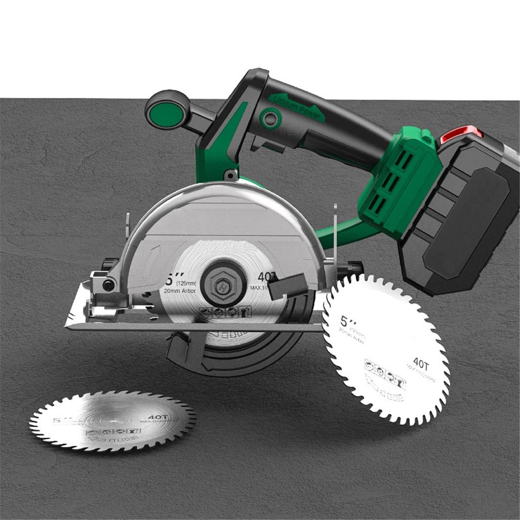 5000RPM Cordless Electric Circular Wood Cutter Curved Adjustable Cutting Sawing Machine