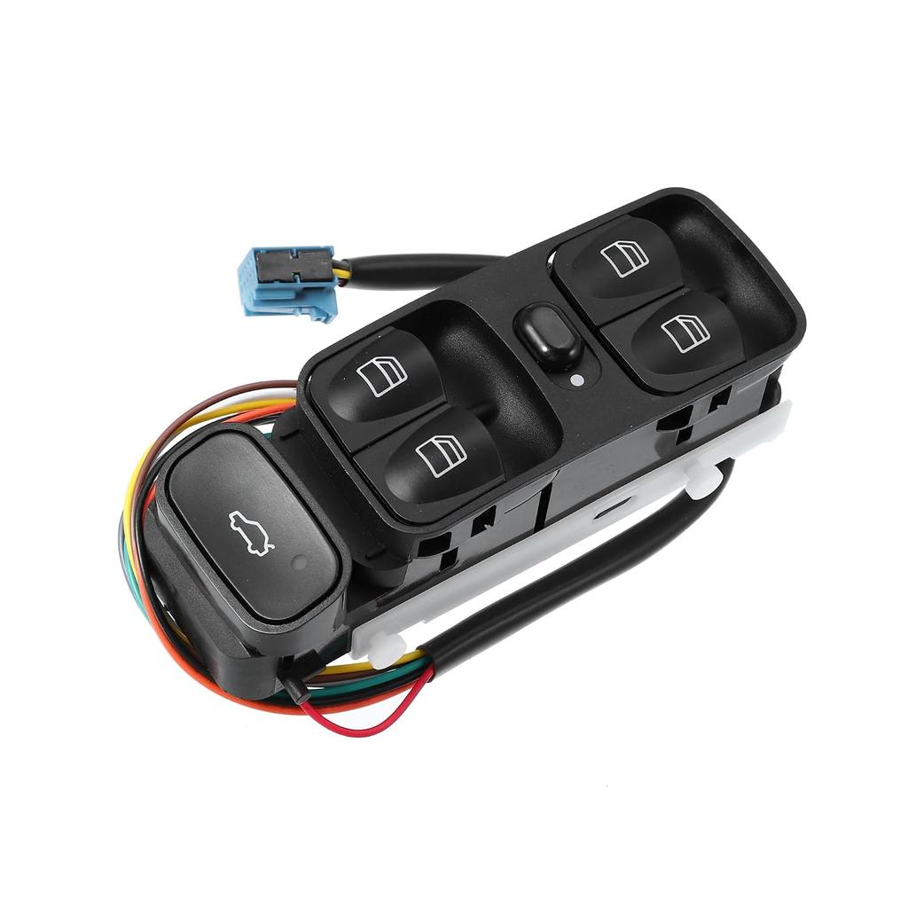 Motoforti A2098203410 20982034109116 Car Master Power Window Switch Front Driver Side for Mercedes-Benz CLK320 CLK350 CLK430 CLK500 CLK55 CLK550