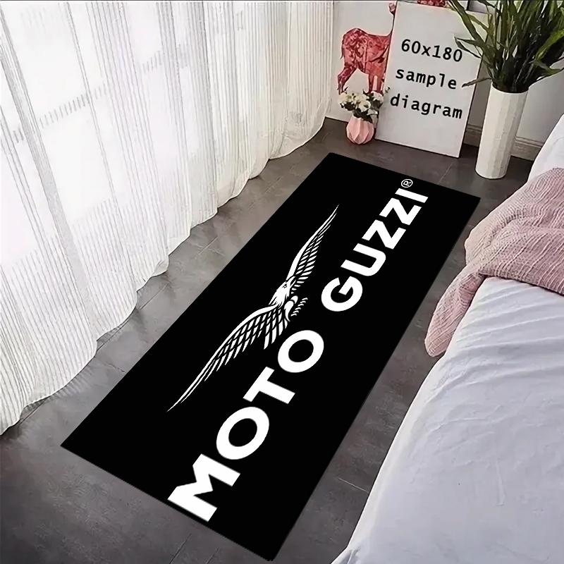 G-Guzzi Motocyklový koberec Garážová podložka Závodní Cool Moto Výstavní podložka na motocykl Protiskluzový Koberec do ložnice Domácí dekorace Přizpůsobený