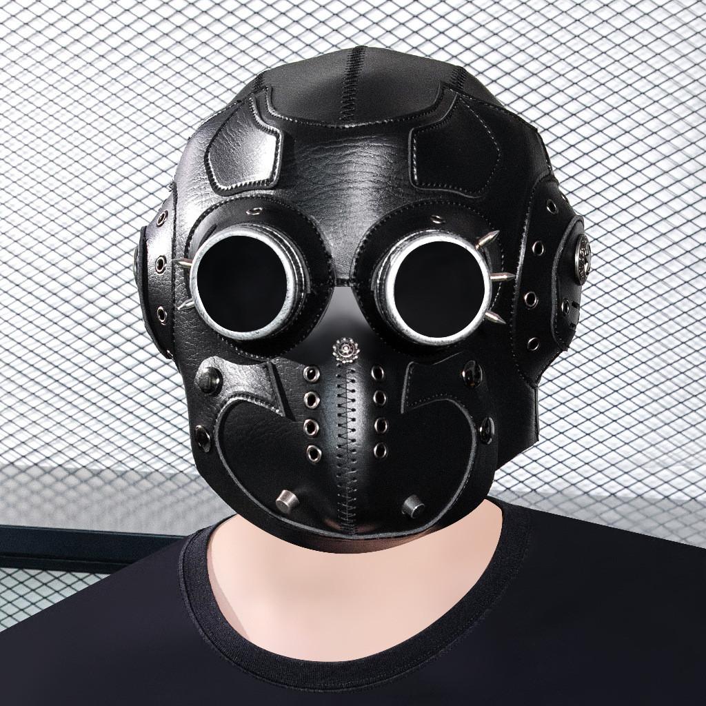 Accessorio Scenico di Halloween Maschera Creativa da Medico della Peste per Cosplay Adulti e Costumi Fai-da-te