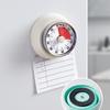 Kjøkkentimer Tidsminner 60 Minutter Magnet Rund Form Kjøkkenredskaper Nedtelling Alarm Minner Mekanisk Koketimer