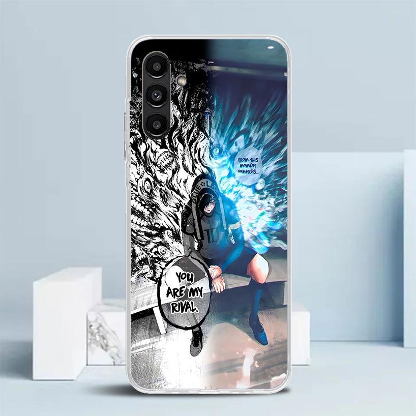 Blue Lock Football Anime Phone Case For Samsung Galaxy A17 A37 A57 A16 A15 A14 A13 A56 A55 A54 A53 A36 A35 A34 A33 A26 A25 A24 A