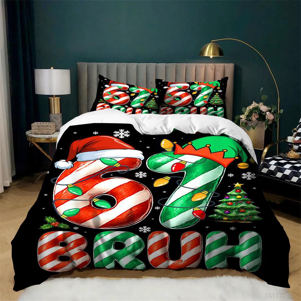 67 Steal A Brainrot Duvet Cover Set Full Cozy Ultra Soft Comforter Bedding Set Lightweight Breathable Duvet Cover With Zipper