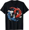 Koi Fish Yin Yang TShirt Chinese Characteristic Taiji Yinyang Kung Fu Clothing Tops Unisex Unisex Clothes Tees Camisas