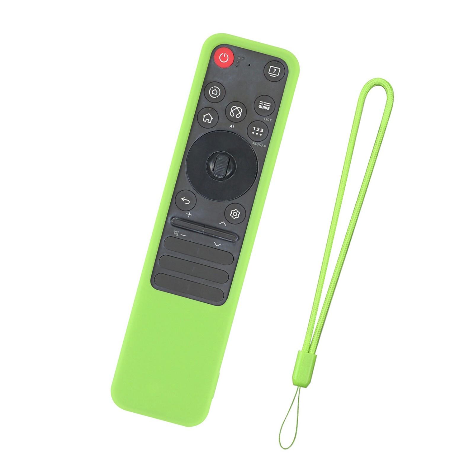 Soft Remote Skin Thickened Remote Protectors Silicone Case Easy Carrying Case Silicone Texture Suitable for MR25GA флуоресцентный зеленый