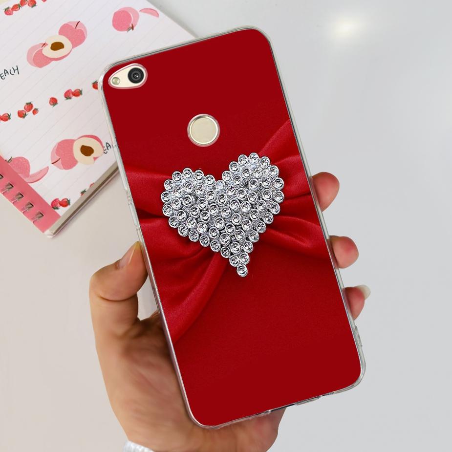 For Huawei P8 Lite 2017 Case Honor 8 Lite Popular Flowers Cartoon Cover Soft Silicone Phone Cases For Huawei P9 Lite 2017 Bumper