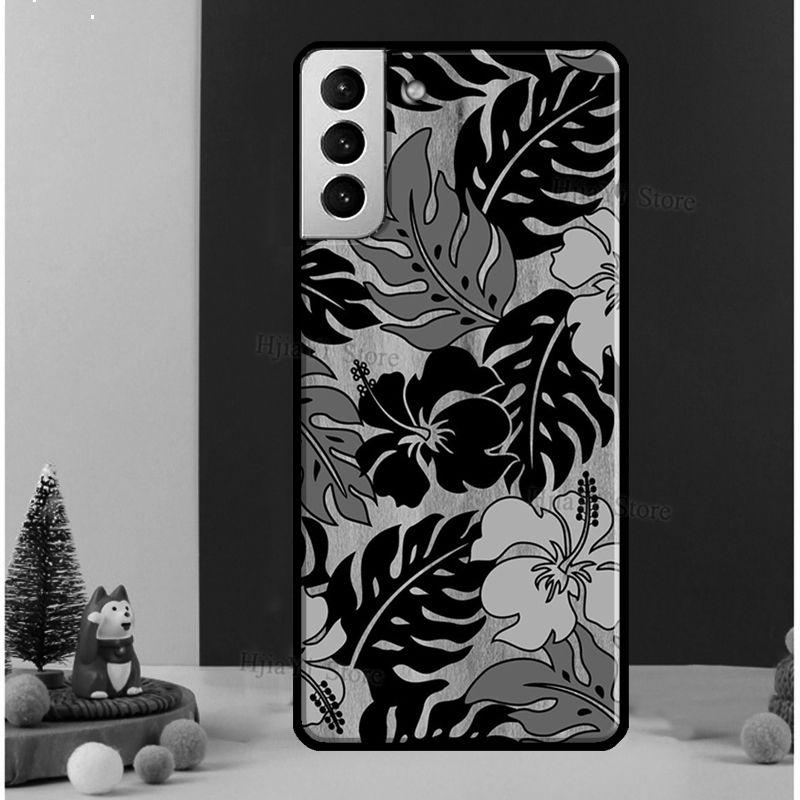 Tropical Paradise Hawaiian Flower Phone Case For Samsung Galaxy S21 S20 FE S8 S9 S10 Note 10 Plus Note 20 S22 Ultra Cover