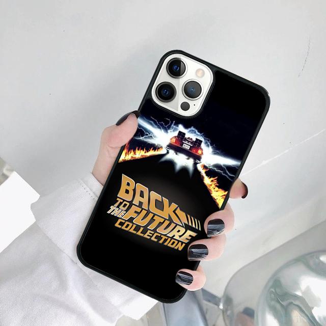 Back to the Future Movie Phone Case Cover For for iPhone 17 Air 16 15 14 11 12 13 Pro MAX Plus