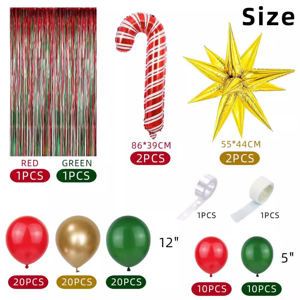 Halloween Balloon Set, Spider Eye Balloon Chain Set, Holiday Party Supplies Balloon Decoration