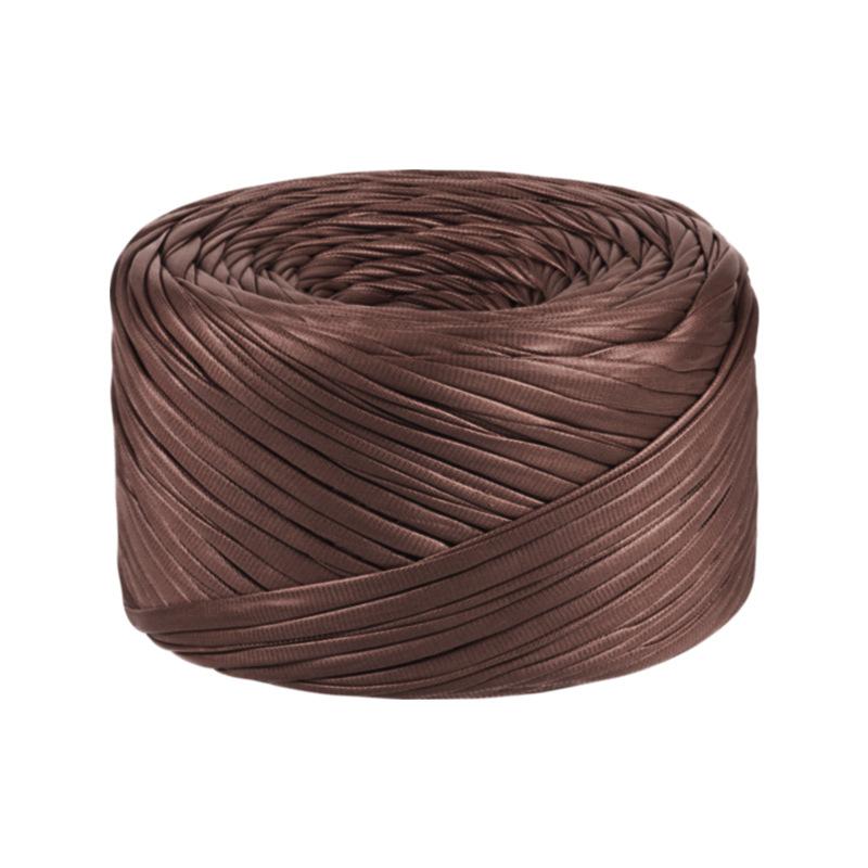 

200g Roll Nappa Faux Leather Texture Matte Yarn for DIY Knitting Crocheting Thread Yarn Handmade Bags Shoes Crafts