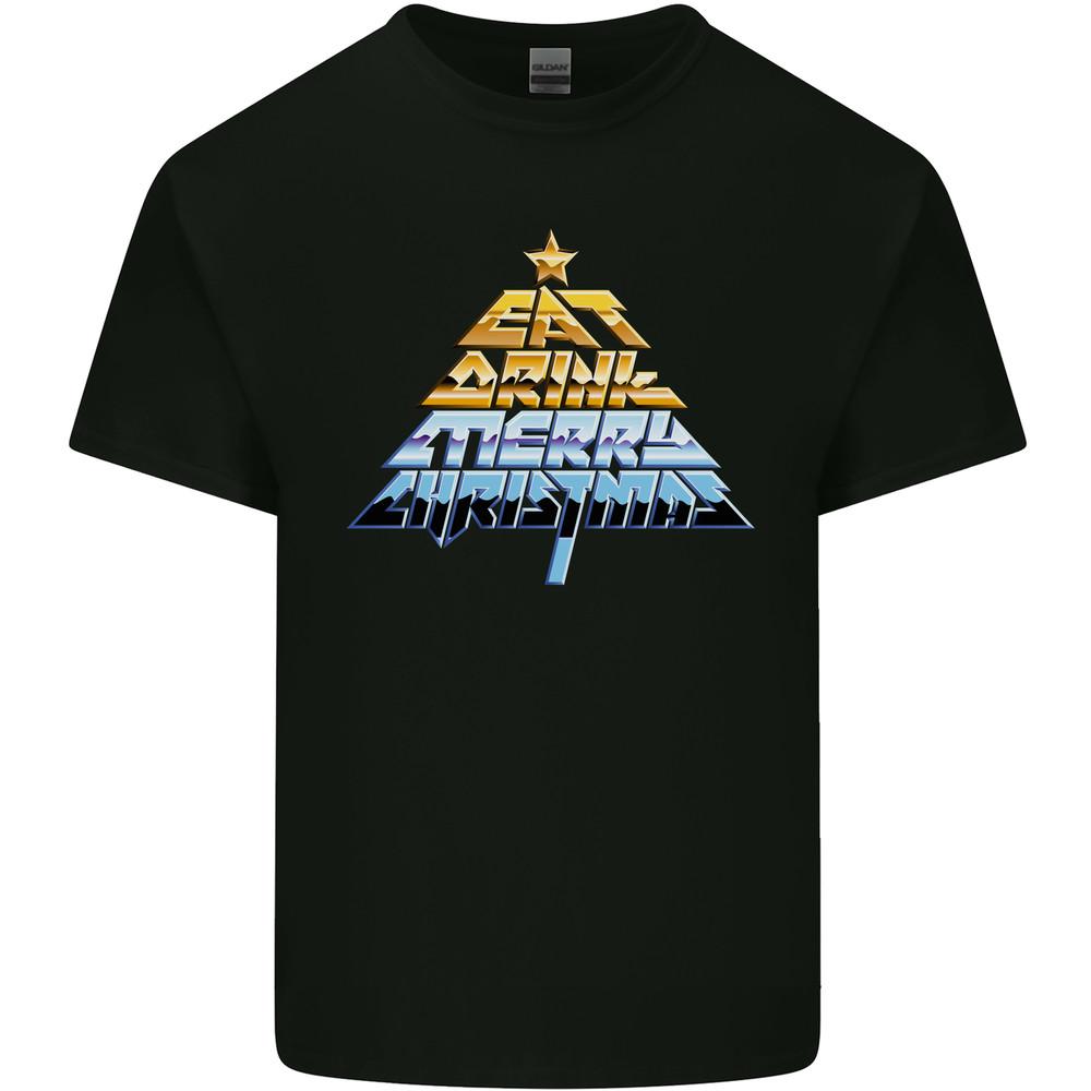 Heavy Metal Christmas Rock Music Xmas Mens Light Cotton T-Shirt Unisex T-Shirt L 1990₽