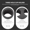 2Pcs Cup Fixing Holder Pearl Cotton Material Takeout Cup Tray Multi-Hole Beverage Carrier Coffee Milk Tea Packing Tray Outdoor
