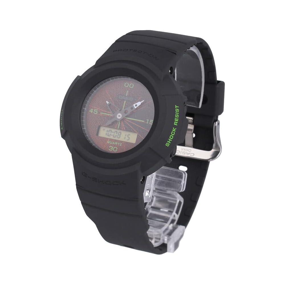 Casio G-Shock Yoshirotten Music Night Tokyo Men s Analog-Digital Waterproof Watch Black AW-500MNT-1A