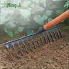 Manganese Steel Spiral Nail Rake with Wooden Handle