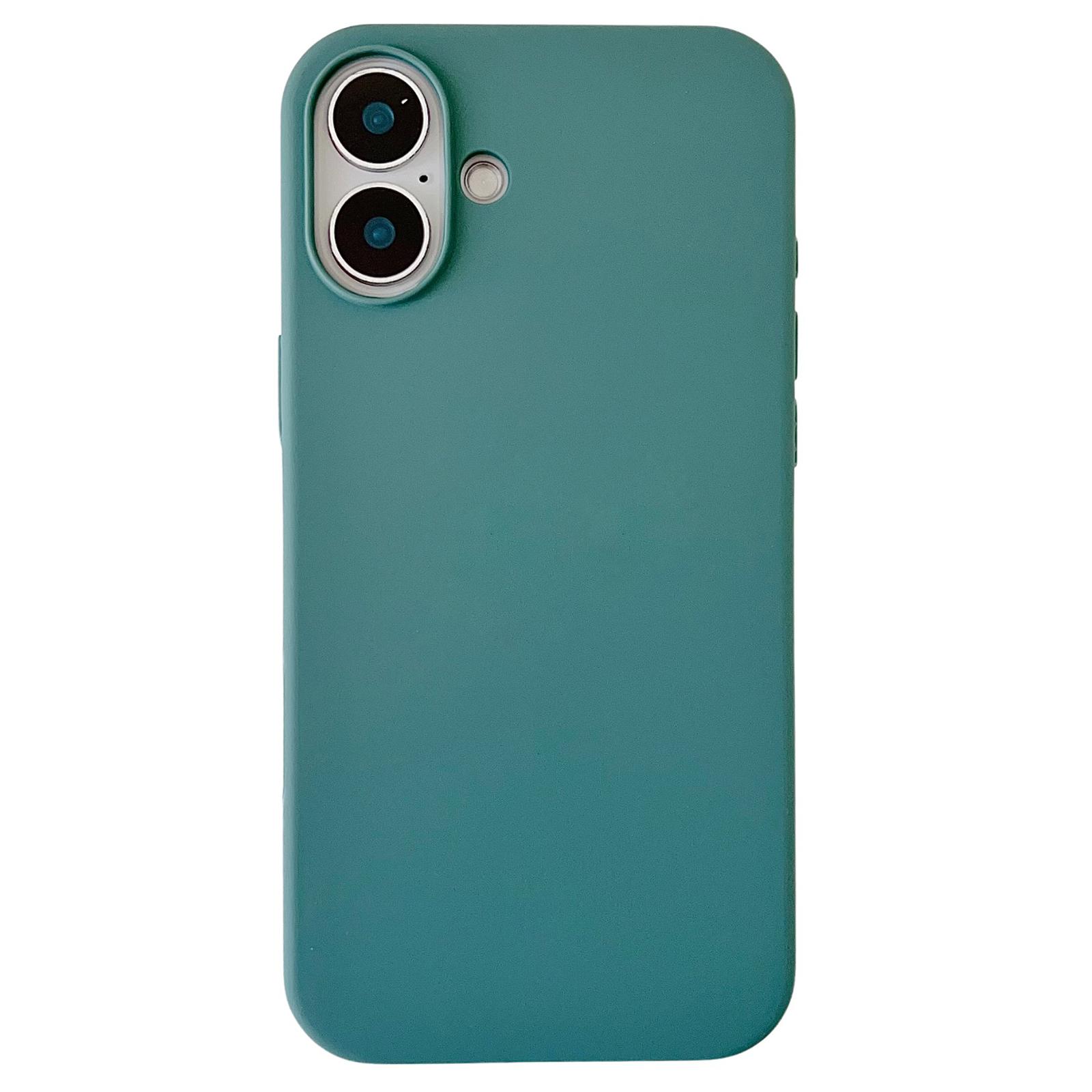 

Для iPhone 16 Plus Чехол Силиконовый Противоударный Защитный Чехол для Телефона A