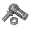 4PCS SQP10S 16mm Diameter Ball Joint Rod End Bearing With M10x1.5 Thread Ball Rod End