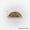 French-Style Vintage Brass Handles For Wardrobe Doors Drawers Cabinets Shoe Cabinets And Furniture In Antique Bronze Color