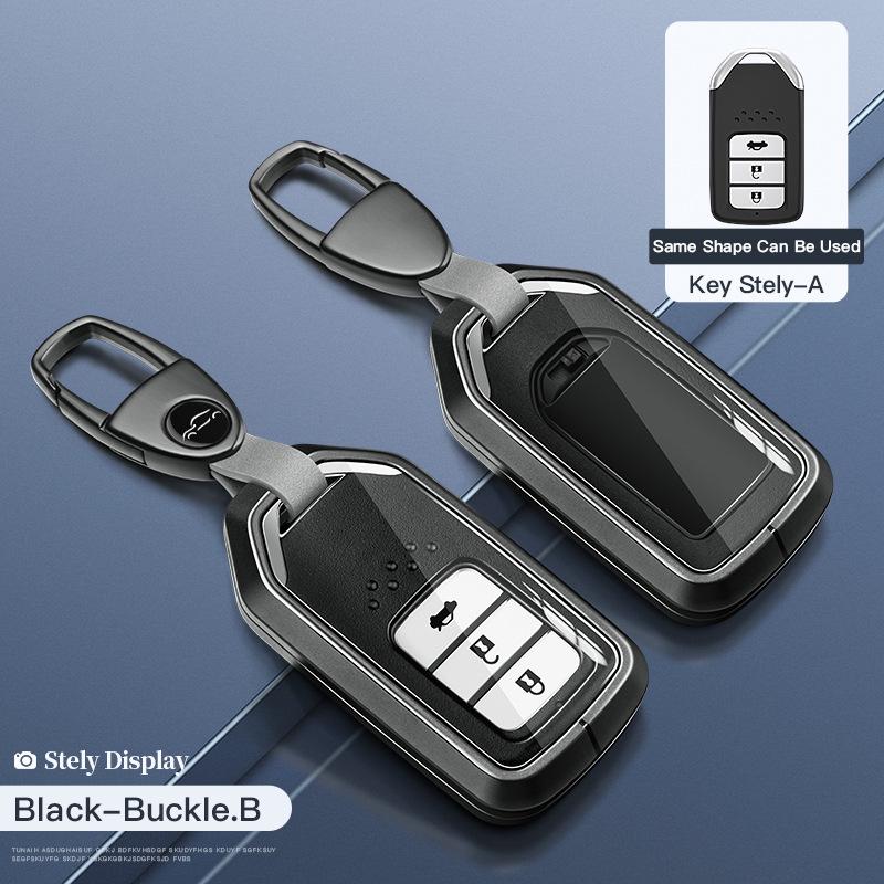 Universal Honda Civic Key Cover for Accord, XRV, Guandao, Haoying, and Xingge - Stylish Car Key Bag with Buckle