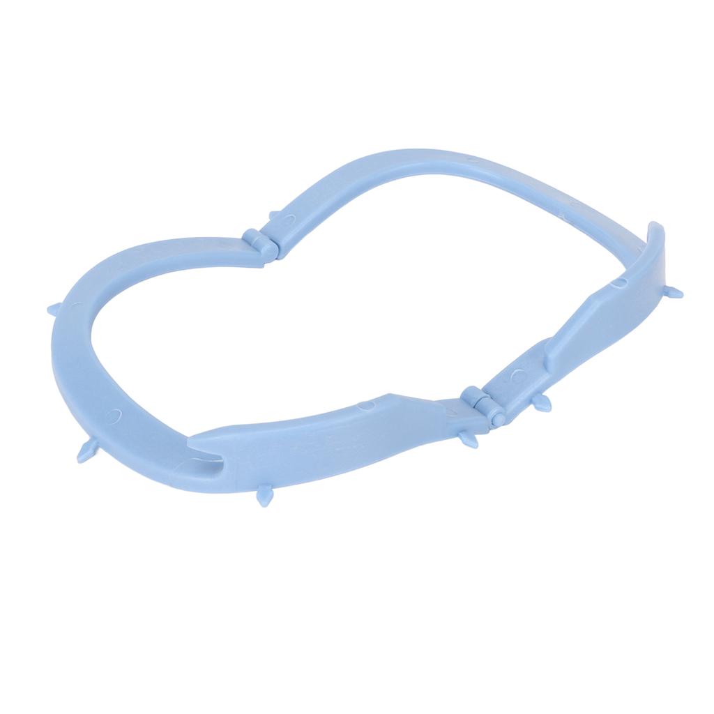 Hojas de Dique de Goma Marco Plegable Reutilizable Herramienta de Cuidado Bucal Accesorios Soporte de Dique Dental Azul