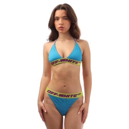 Off White Damen Logo Bikini Set