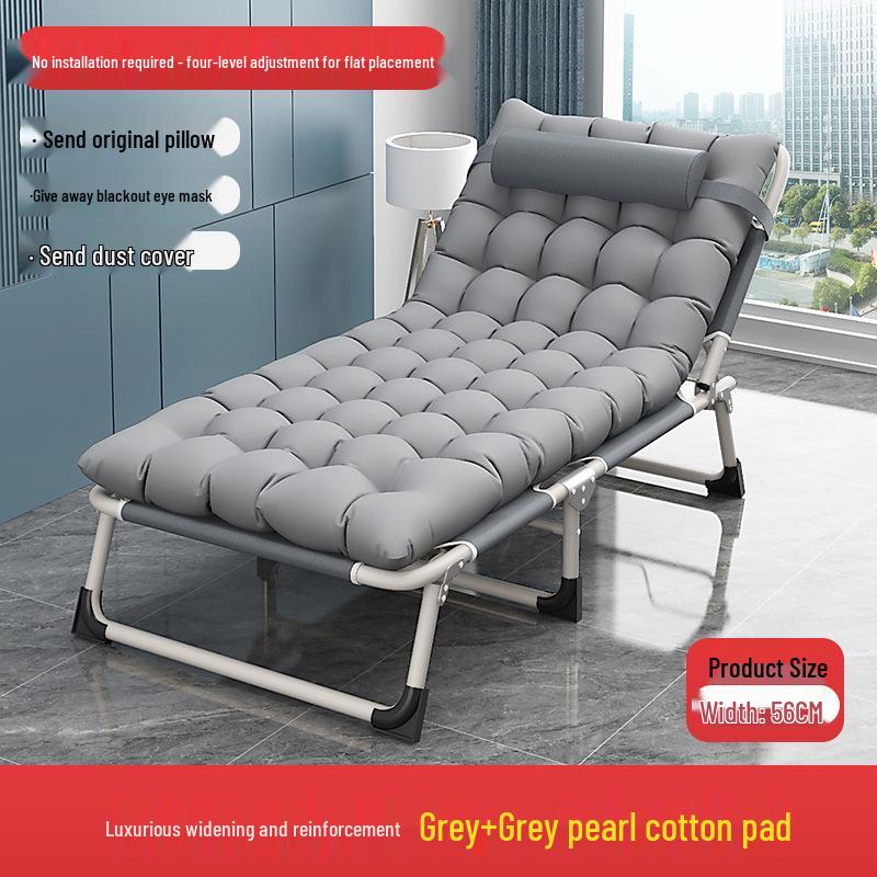 Collapsible Recliner Bed: Perfect for Home, Office Naps, Camping, and More.