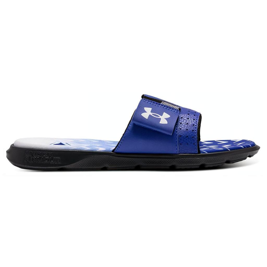 Under Armour Mercenary Slippers 'Blue Black' 3027252-400