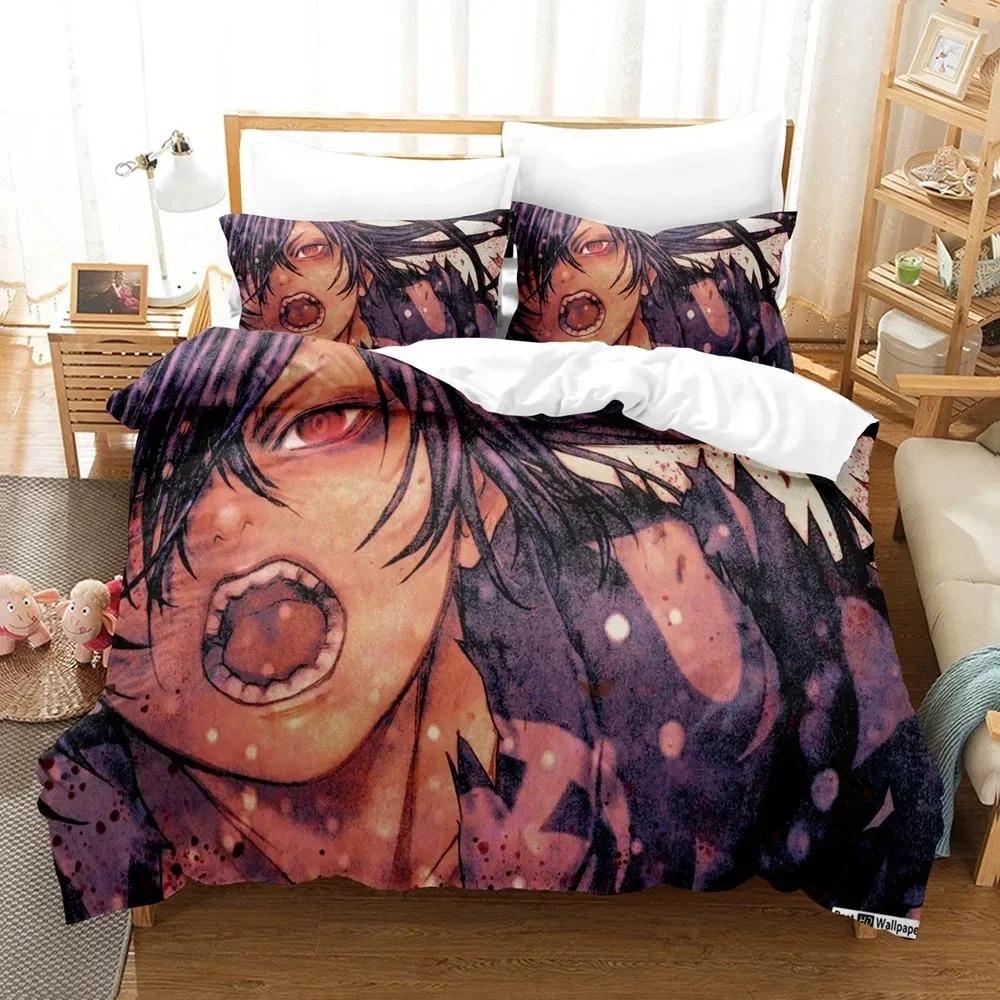 Dororo Bedding Set Anime Twin Full Queen King Size With Pillowcases Bedroom Decor Home Textiles Gift