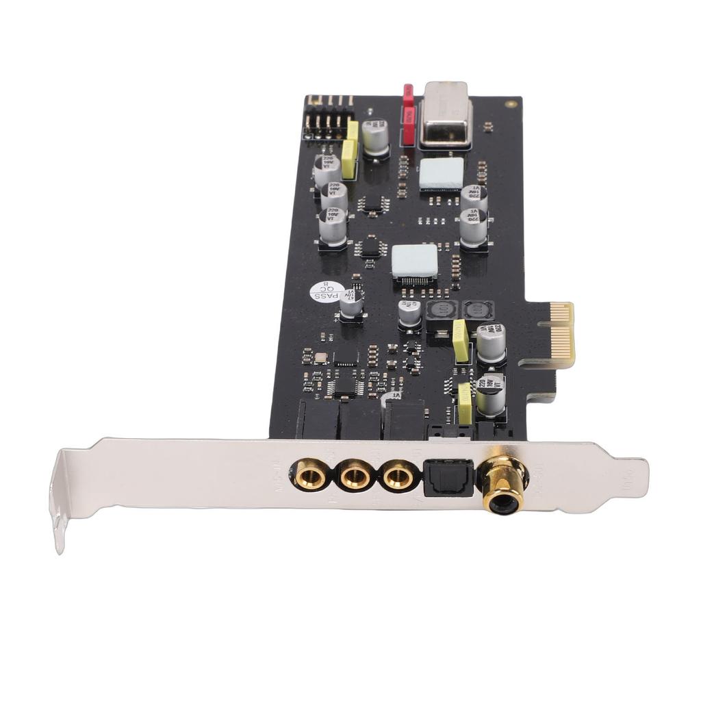 PCIE Geluidskaart Ondersteuning voor SSS1700 Glasvezel Coaxiaal Digitaal HiFi Interne Geluidskaart