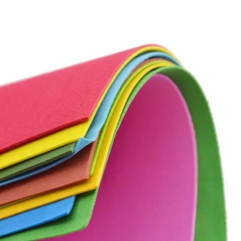 10 Sheets Thick Multicolor A4 Sponge EVA Foam Paper Kids Handmade DIY Hand Craft