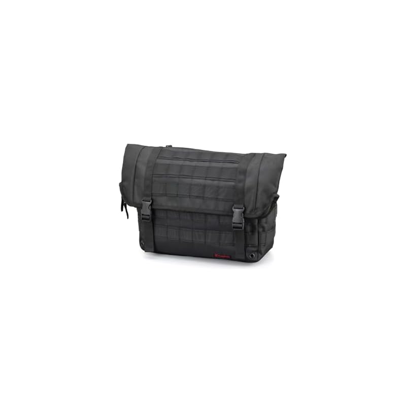 Henly Begins Daytona Motorcycle Side Bag 10L Waterproof Saddlebag WR DHS-20 Black 21774