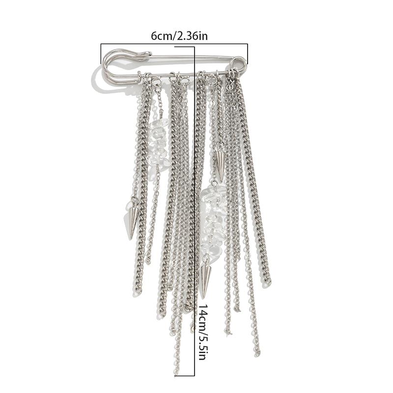 

‘1Pc New Fashion Tassel Pants Ankle Chain For Women Foot Chains Jeans Jewelry Trouser Leg Decorative Clothing Accessories