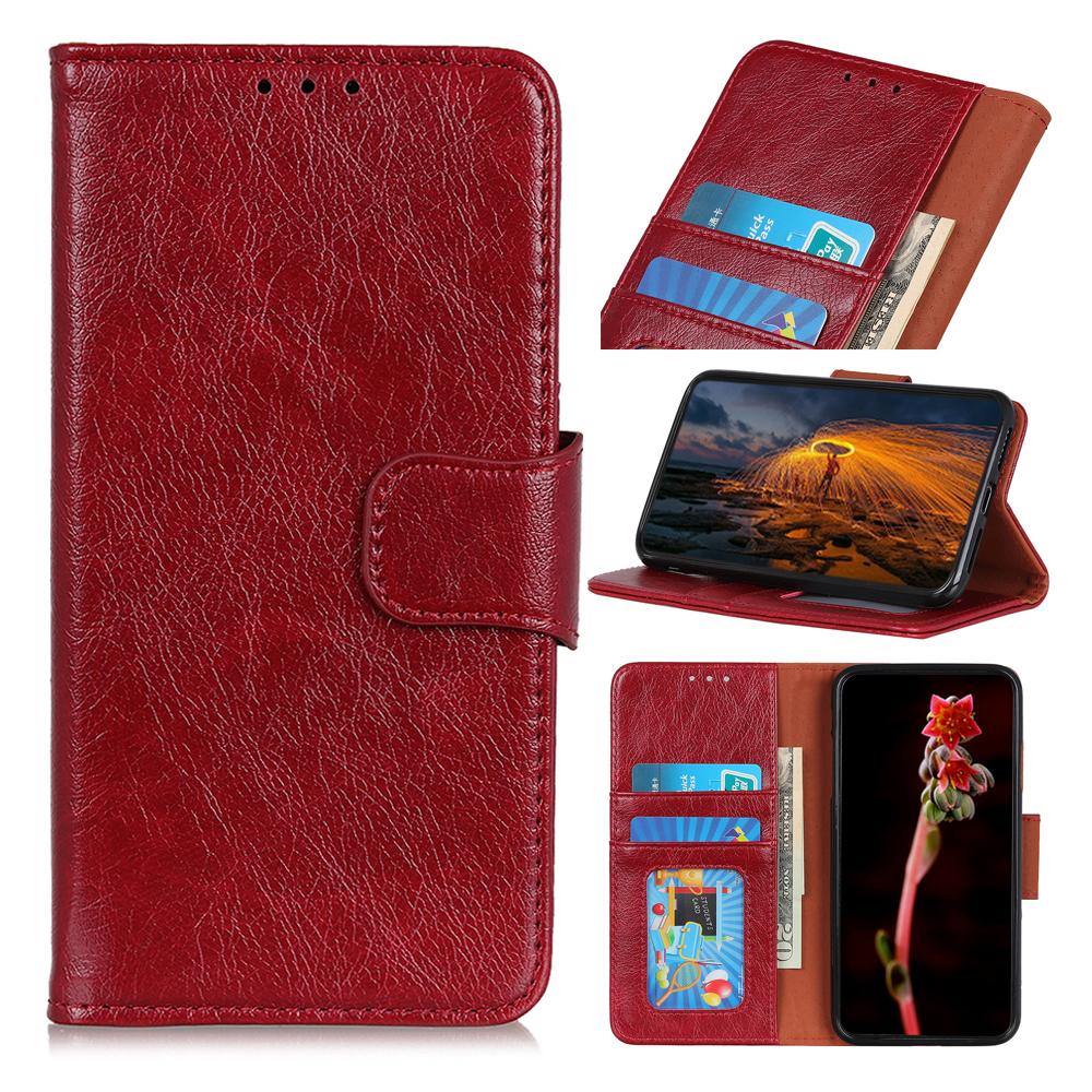 For Xiaomi Poco C75 4G/Redmi 14R 5G/14C 4G Case Nappa Texture Split Leather Wallet Phone Cover