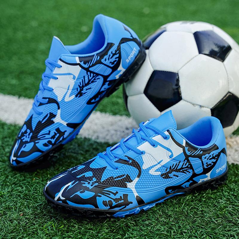 New Professional Football Boots Men Original White Youth Anti-slip Indoor Outdoor Lawn Fast Training Football 35-45