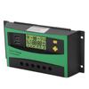 Solar Charge Controller PWM Panel Regulator 12V 24V 30A with 2 USB 5V Outputs RV Boat Supplies