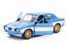 Jada Toys Fast Furious Series Brian Ford Escort Blue Finished Figure & 1/32 F&F